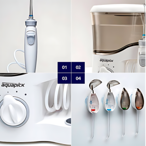Irigator oral profesional, roz, AQ-350, Aquapick